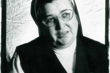 Rácz Gizella nővér portréja Maradékon